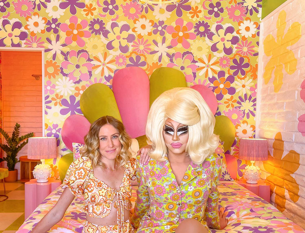 Trixie Motel - Flower Power Room Reveal