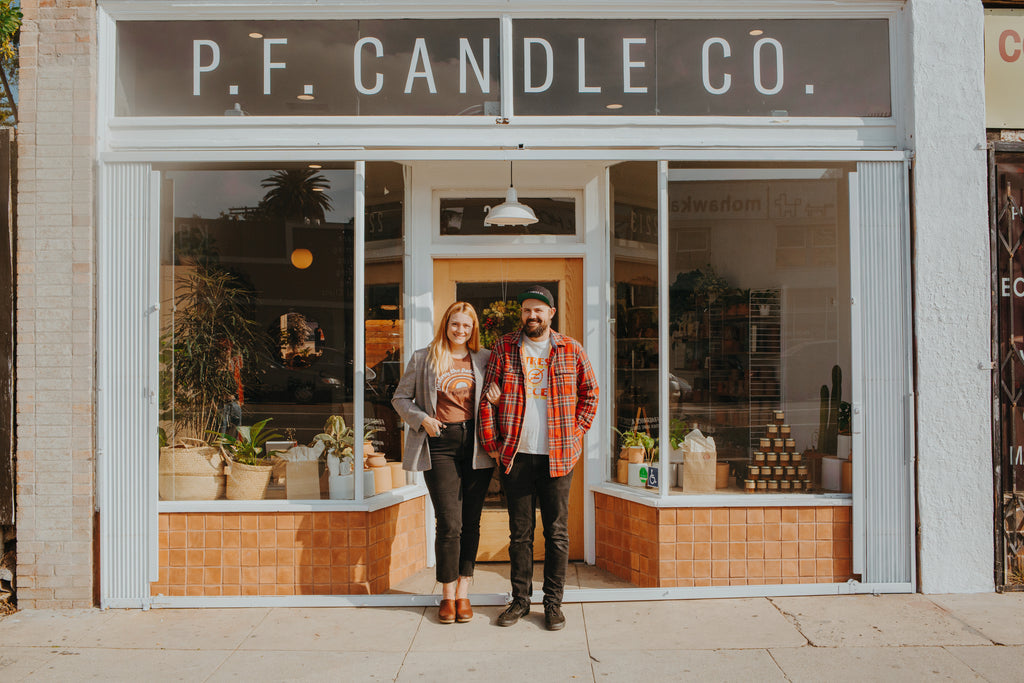 Passion and Hustle with P.F. Candle Co.