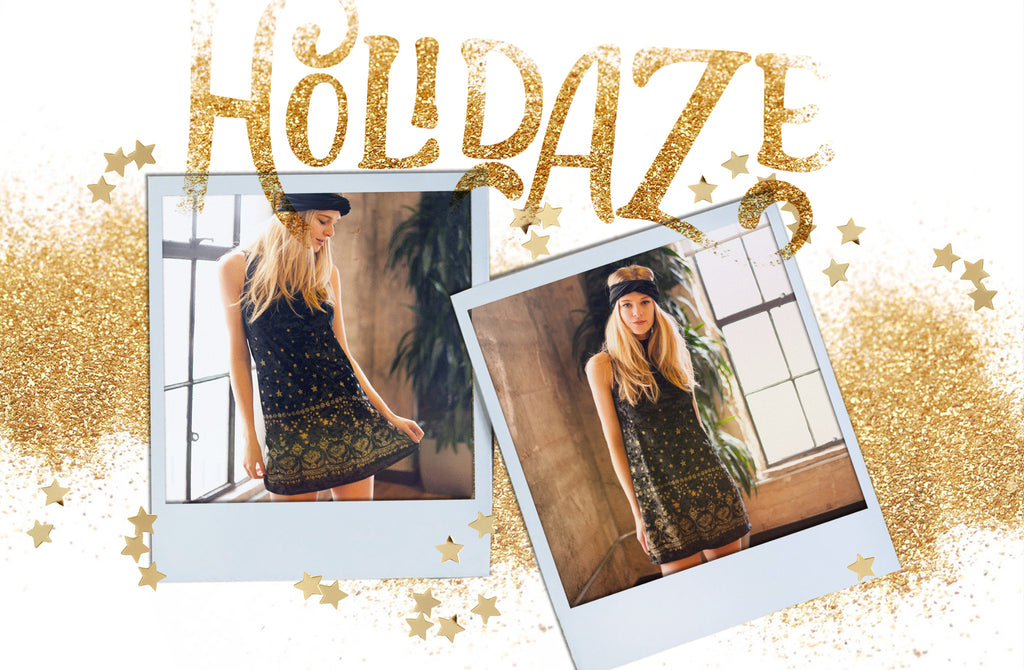 Holidaze in the Stardust Dress