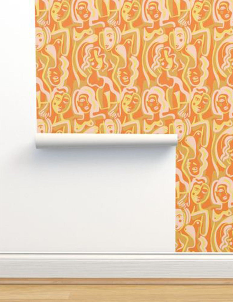 Mod Bod -  Wallpaper- Citrus